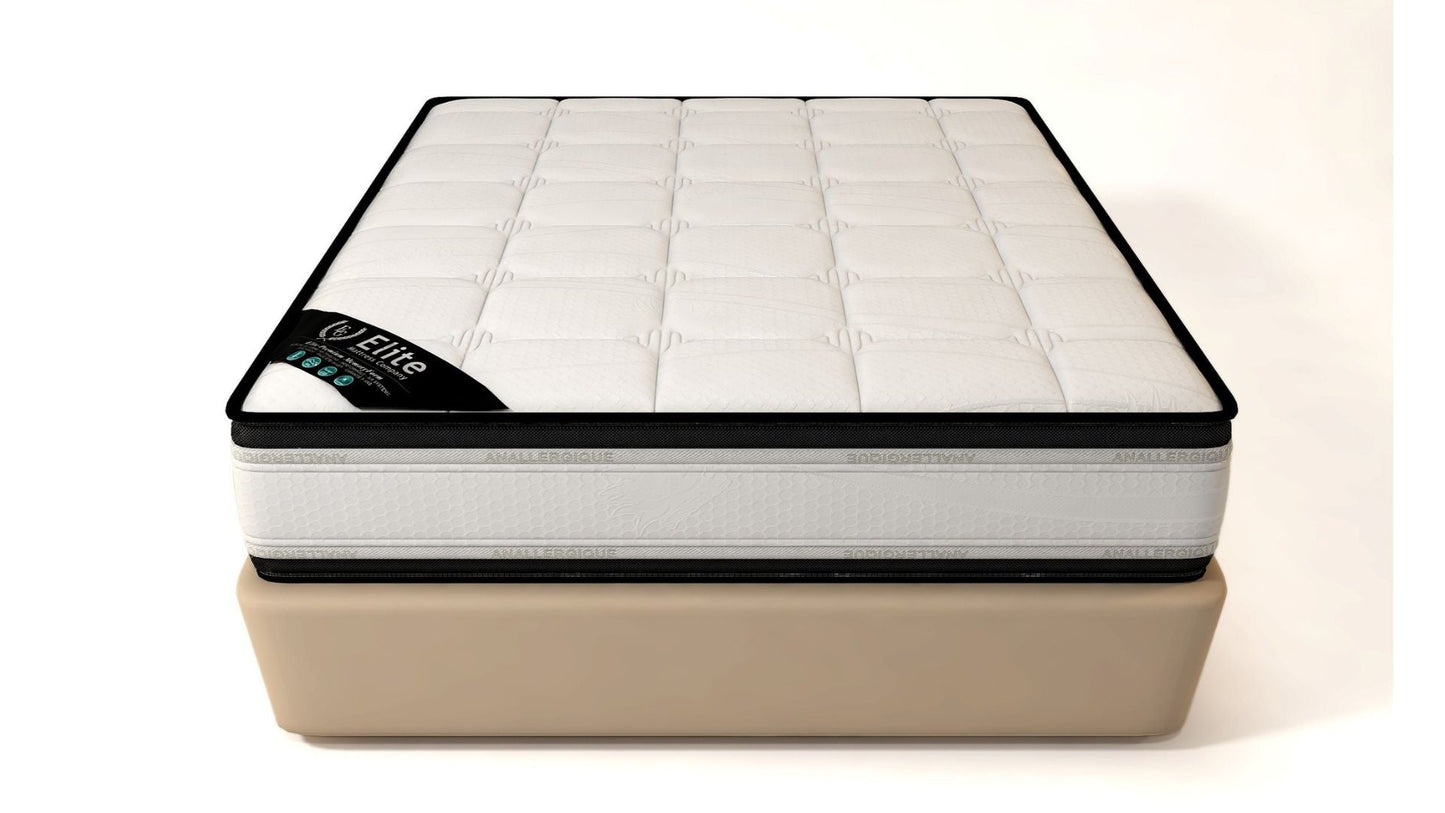 Sommier + Matelas 22cm d'Épaisseur Ferme